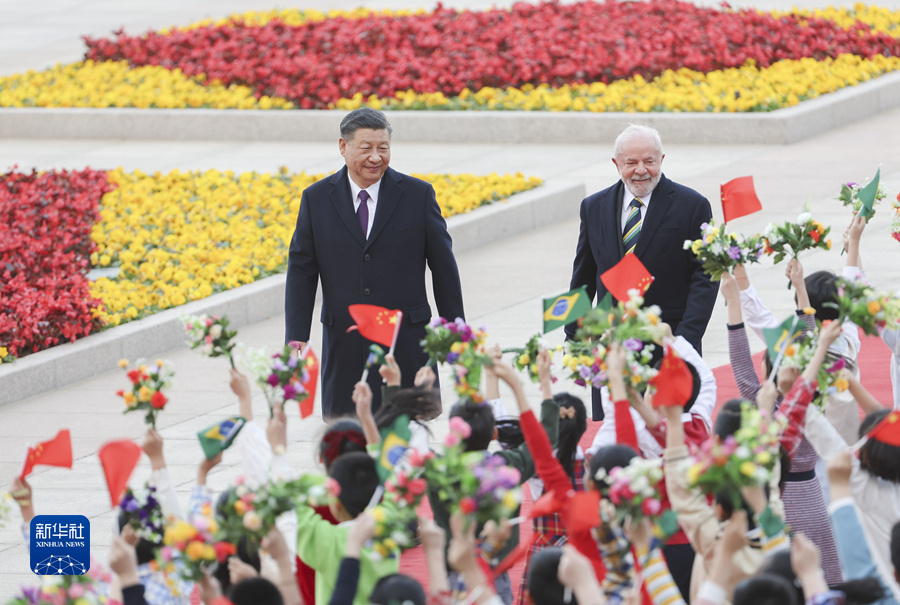 习近平同巴西总统卢拉举行会谈